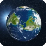 Earth Map Satellite Live View app icon