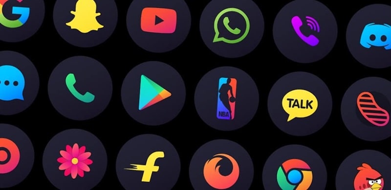 Hera Dark Icon Pack APK app icon