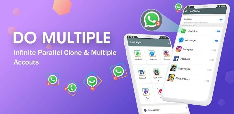 DO Multiple Accounts &amp; Clone APK app icon