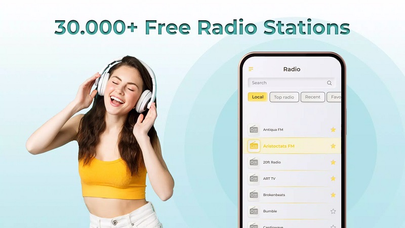 Radio FM AM Live Radio Station APK app icon