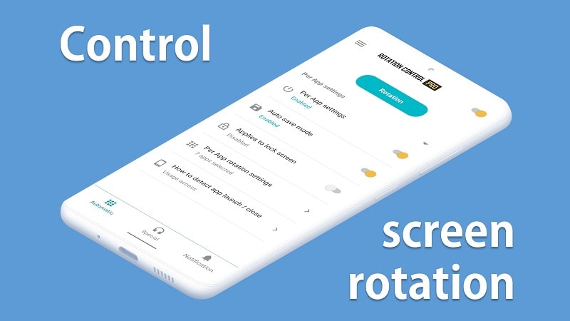 Rotation Control APK app icon