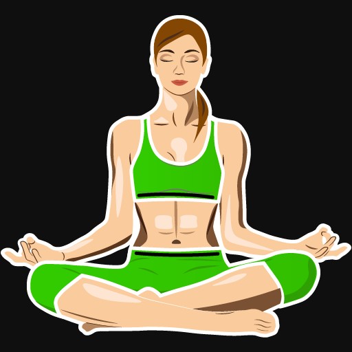 Yoga for weight loss APK app icon