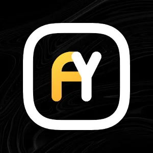 Aline Yellow linear icon pack - vv1.9.9