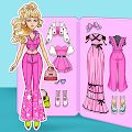 DIY Paper Doll Dress Up app icon