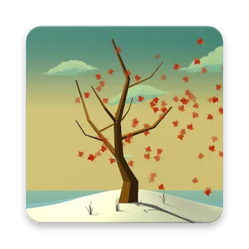 Tree With Falling Leaves Live Wallpaper app icon