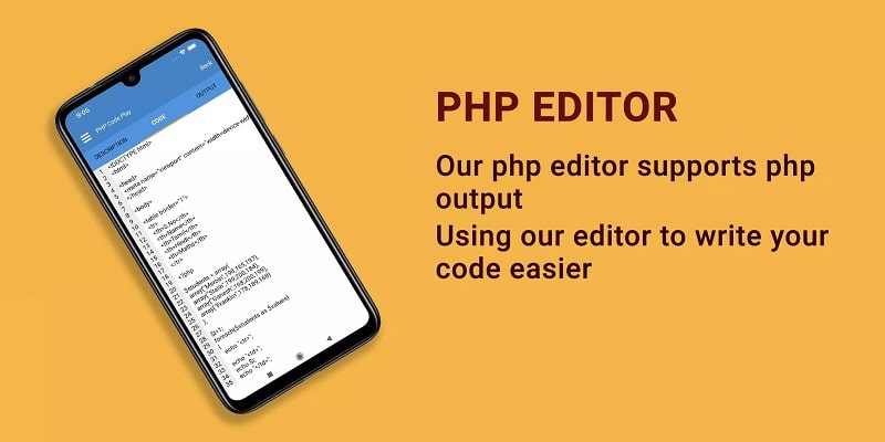 PHP Editor APK app icon